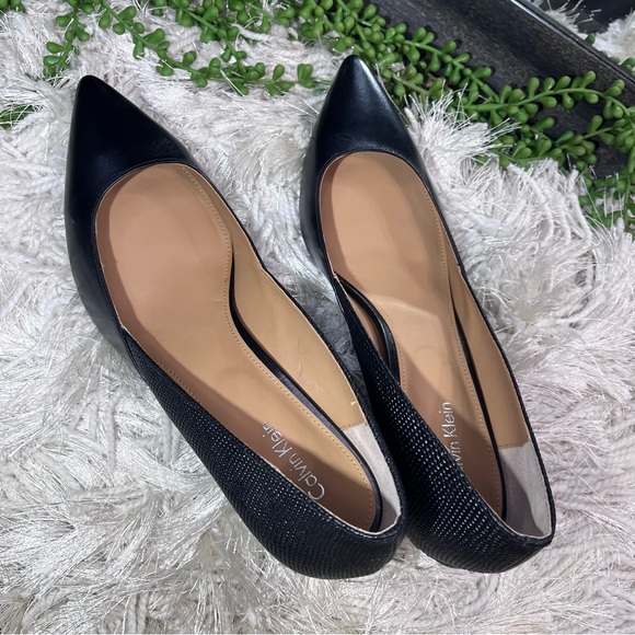 -NWOT Calvin Klein Patna Heeled Pump Size 9.5 - Picture 12 of 16